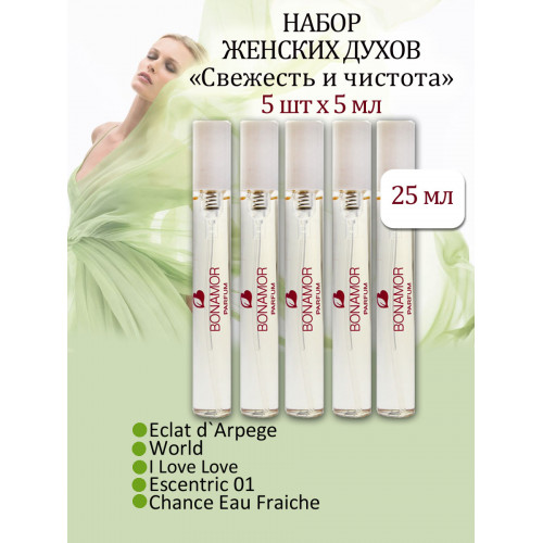 Набор миниатюр  "Свежесть и чистота"